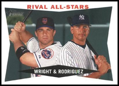 160 Rival All-Stars (David Wright Alex Rodriguez) AS